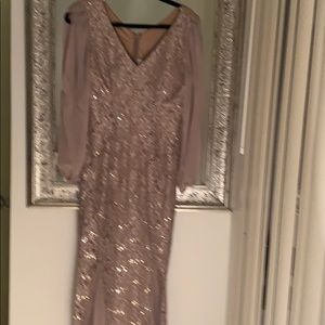 Beautiful long evening dress long sleeves